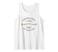 Funny Knowledge Power Francia Bacon Meme Canotta