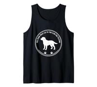 Funny Labrador Retriever Black Lab Fetch Dog Pet Lover Canotta