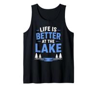 Funny Lake Lover Summer Vacation Life Is Better At The Lake Canotta