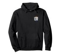 Funny Lake Lover Summer Vacation Quote Lake Life Felpa con Cappuccio