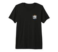 Funny Lake Lover Summer Vacation Quote Lake Life Maglietta Premium