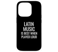Funny Latin Music Quote Salsa Samba Cumbia Rumba Tango Dance Custodia per iPhone 14 Pro