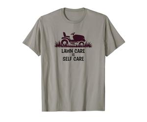 Funny Lawn Care is Self Care Lawnmower Humor Maglietta