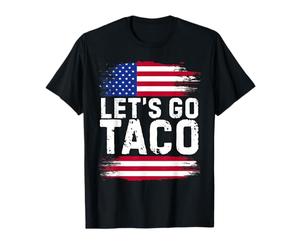Funny Let’s Go Taco - Vintage USA Tee Maglietta