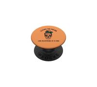 Funny Living The Dream One Nightmare At A Time Skull PopSockets PopGrip Adesivo