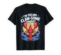 Funny Lobster Claw Some Tonight Ocean Night Party Vibes Maglietta