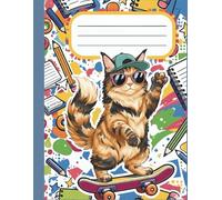 Funny Maine Coon Composition Notebook: A Large Funny Cat Notebook for Maine Coon Lovers - 100 Pages, 8.5 x 11 Inches