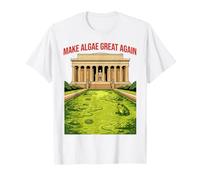 Funny Make Algae Great Again Lincoln Reflecting Pool Rana Maglietta
