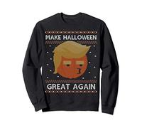 Funny Make Halloween Great Again Jumper Trump Felpa