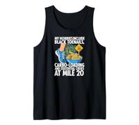 Funny Marathon Runner Carbo Loading Mile 20 Joke Canotta