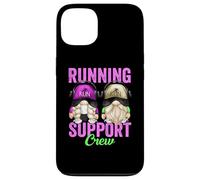 Funny Marathon Runner Gnome For Teacher Running Support Crew Custodia per iPhone 13