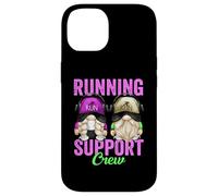 Funny Marathon Runner Gnome For Teacher Running Support Crew Custodia per iPhone 14