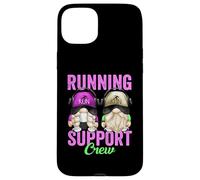 Funny Marathon Runner Gnome For Teacher Running Support Crew Custodia per iPhone 15 Plus