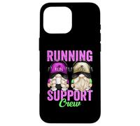 Funny Marathon Runner Gnome For Teacher Running Support Crew Custodia per iPhone 16 Pro Max