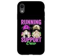 Funny Marathon Runner Gnome For Teacher Running Support Crew Custodia per iPhone XR