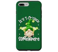 Funny Margarita Gnome For Women Its 5 O Clock Somewhere Custodia per iPhone 7 Plus/8 Plus