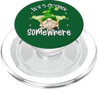 Funny Margarita Gnome For Women Its 5 O Clock Somewhere PopSockets PopGrip per MagSafe