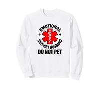 Funny Married Mens Emotional Support Husband Do Not Pet Felpa