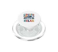 Funny Matching Family Cruise Crew Most Likely to Relax PopSockets PopGrip per MagSafe