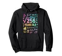 Funny Math Square Root of 256 16th Birthday 16 Anni Felpa con Cappuccio