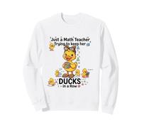 Funny Math Teacher Teacher Appreciation Back to School Felpa