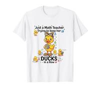 Funny Math Teacher Teacher Appreciation Back to School Maglietta