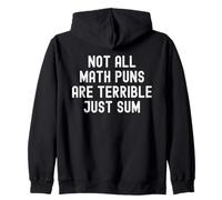 Funny Maths Teacher Joke Math Puns Back to School Felpa con Cappuccio