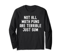 Funny Maths Teacher Joke Math Puns Back to School Maglia a Manica