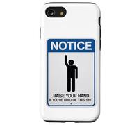 Funny May Require Caffeina E Casco Caffè Java Moto Custodia per iPhone SE (2020) / 7/8