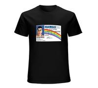 Funny McLovin ID Card Drivers Superbad T-Shirt Men Cotton T Shirt Geek Teenagers Short Sleeve Tee Shirt Gift Idea Clothes Size S