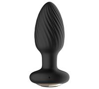 Funny Me 360 - vibratore anale impermeabile (nero)