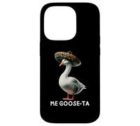 Funny Me Goose Ta Mexican Spanish Goose Oche Pun Custodia per iPhone 14 Pro