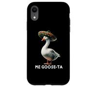Funny Me Goose Ta Mexican Spanish Goose Oche Pun Custodia per iPhone XR