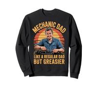 Funny Mechanic Dad Like a Regular Dad but Greasier Felpa
