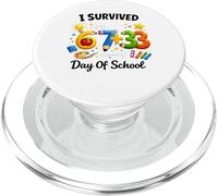 Funny meme I Survived 100 Days of School 67 Six Seven PopSockets PopGrip per MagSafe