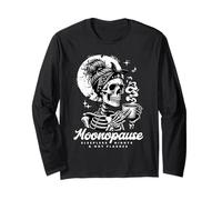 Funny Menopause Moonopause Sleepless Nights Hot Flashes Maglia a Manica