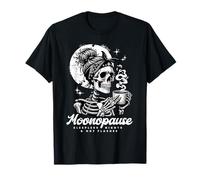 Funny Menopause Moonopause Sleepless Nights Hot Flashes Maglietta