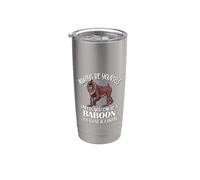Funny Mens Womens Boy Always Be Yourself Unless Baboon Lover Bicchiere termico in acciaio inox doppia parete
