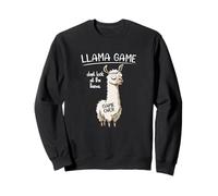 Funny Mens Womens Kids Llama Game Don't Look At The Llama Felpa