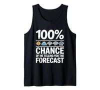Funny Meteorology Gift Weather Enthusiasts Cool Weatherman Canotta