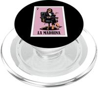Funny Mexican Baptism Design - La Madrina PopSockets PopGrip per MagSafe