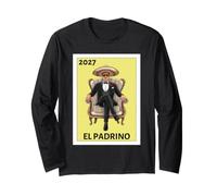 Funny Mexican Baptism El Padrino Proposal 2027 Maglia a Manica