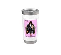 Funny Mexican Baptism La Madrina Proposal 2027 Bicchiere termico in acciaio inox doppia parete