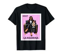 Funny Mexican Baptism La Madrina Proposal 2027 Maglietta