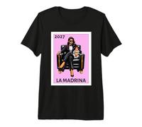 Funny Mexican Baptism La Madrina Proposal 2027 Maglietta Premium