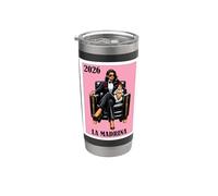 Funny Mexican Baptism Madrina Proposal 2026 Bicchiere termico in acciaio inox doppia parete