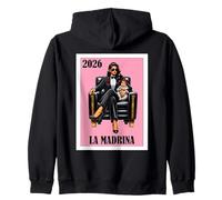 Funny Mexican Baptism Madrina Proposal 2026 Felpa con Cappuccio