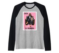 Funny Mexican Baptism Madrina Proposal 2026 Maglia con Maniche Raglan