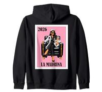 Funny Mexican Baptism Madrina Proposal 2026 - Nurse Version Felpa con Cappuccio