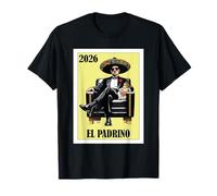 Funny Mexican Baptism Padrino Proposal 2026 - El Padrino Maglietta